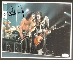 Foto firmada por Paul Stanley 8x10 música rock beso Ace Frehley RIP autógrafo JSA - Imagen 1 de 3