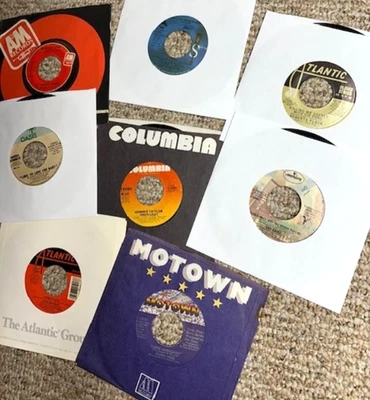 RARE BIG LOT 1970's 1980's lot 7" R&B SOUL DISCO FUNK POP vinyl 45's - Image 1 of 4