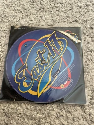 East 17 - Steam 7” Vinyl Picture Disc London Records 1994 VG+  - Image 1 of 4