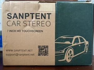 Sanptent 7 Zoll HD Touchscreen Doppel DIN Autoradio - Bild 1 von 5