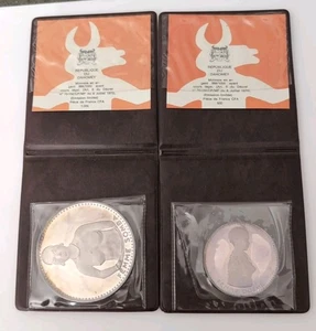 Dahomey 1971 2 Coins Proof 500&1000 Francs - Picture 1 of 8