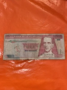 guatemala banknoten 10 Quetzales Kombiversand 📬 - Bild 1 von 2