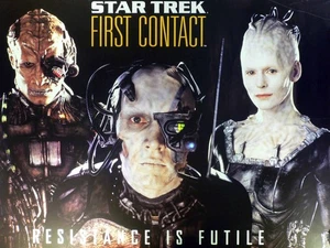 Star Trek: First Contact - Marina Sirtis - Filmposter 61x87cm gerollt - Picture 1 of 1