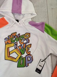 Hoodie Never Give Up Switch Size XXXL - Picture 1 of 13