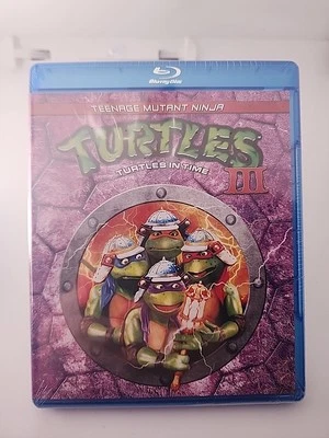 Teenage Mutant Ninja Turtles III 3 Turtles In Time Blu-ray, Brand New Sealed - Image 1 of 2
