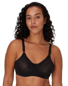 Bali Lace 'n Smooth Underwire Bra Womens Seamless Full Coverage Stretch Cup 3432 - Picture 1 of 30