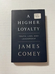 A Higher Loyalty: Truth, Lies, & Leadership James Comey Hardcover Book - Imagen 1 de 4