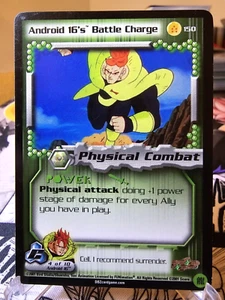 DBZ CCG DRAGONBALL Z ANDROID 16'S BATTLE CHARGE #150 LIMITADO RARO SIN LÁMINA VLP - Imagen 1 de 2