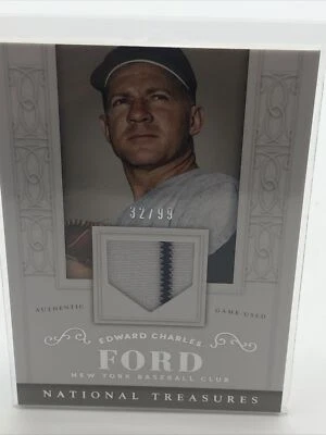 Panini National Treasures 2014/99 Whitey Ford #40 patio Foto 1 de 2