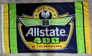 Allstate 400 auf der Ziegelei Flagge - 35"x60" - Jimmie Johnson Gewinner - Nascar - Bild 1 von 2