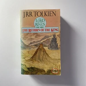 Return Of The King, Lord Of The Rings Part 3, J R R Tolkien (1986) Book Novel - Picture 1 of 11