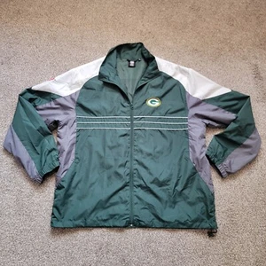 Green Bay Packers Windbreaker Jacke Full Zip Sports Illustrated NFL Herren Gr. XL - Bild 1 von 11