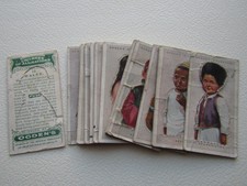 Ogdens Cigarette Cards 1924 Children of All Nations Push Out Card Variants (e31)