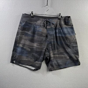 Lululemon Board Shorts Mens 38 Performance Stretch Camo Beach Swim Surf - Picture 1 of 16