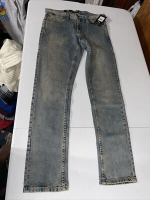 RVCA Daggar Jeans 30x31 Slim Straight Mens AVYDP00114 - Image 1 of 4