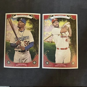 Lot of 2 2023 Allen & Ginter Boxloaders BC-5 Mookie Betts BC-10 Paul Goldschmidt - Picture 1 of 2