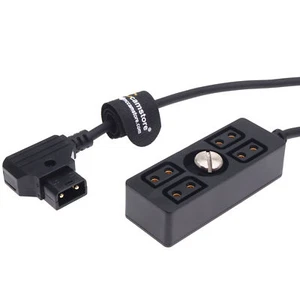 Cable divisor de grifo D con tornillo fijo de 1/4 10A cable adaptador de alimentación de CC para cámara de salida - Imagen 1 de 5