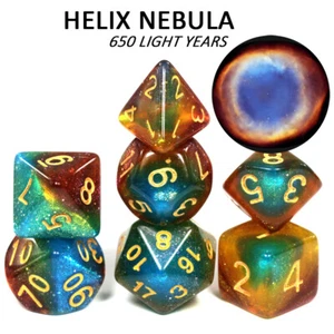 Helix Nebula Concept Dice Set - Picture 1 of 2
