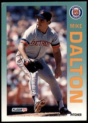 Mike Dalton #131a 1992 Fleer - Image 1 of 2