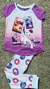 My Little Pony Girls Size 4/5 Pajama Set - Picture 1 of 5