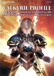 PSP Valkyrie Profile Lenneth Official Complete Guide JAPAN Game Book