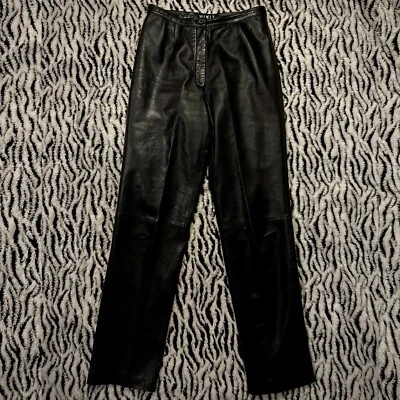 VINTAGE Mixit Leather High Rise Pant Size 6 - Image 1 of 4
