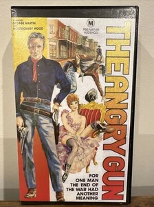 The Angry Gun, George Martin, Montgomery Wood, VHS Tape Video, Movie M - Picture 1 of 3