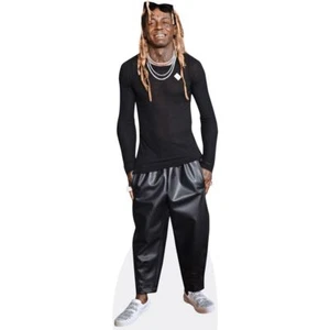 Lil Wayne (Black Outfit) Mini Size Cutout - Picture 1 of 5