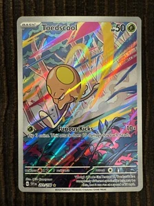 Pokemon Toedscool Card 201/198 Scarlet Violet Illustration Rare Pack Fresh - Picture 1 of 2