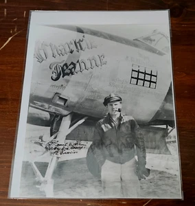 James Watkins signed 8x10 glossy photo P-38 Ace 12V DSC 49FG PAC (RARE) WWII - Picture 1 of 2