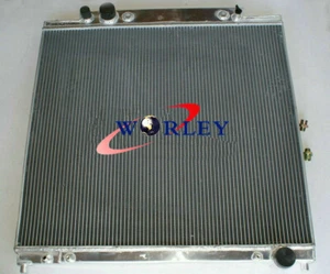 for 1999-2005 Ford F250 F350 F450 Super Duty Excursion V8 V10 Aluminum Radiator - Picture 1 of 6