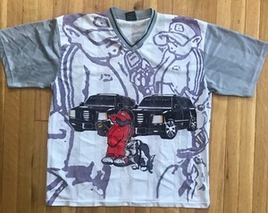 D.7. SCHOOL OF HARD KNOCKS MESH JERSEY - MEN'S SIZE XL - BOLO BULL - Picture 1 of 4