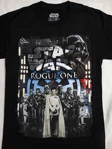 Star Wars Rogue One Darth Vader Empire Order Shadow Trooper Black T-Shirt Small - Picture 1 of 1