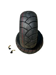 100/55-6.5 Tubeless 2 Tires 2 valves High speed Tire for Electric Scooter Black - Picture 1 of 7