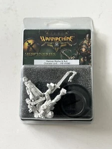 Nuevo Warmachine Hordes Dannon Blythe & Bull Unit Mercenaries - Imagen 1 de 8