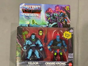 Masters Of The Universe Origins MOTU Keldor Kronis Rise Of Evil 2 Pack - Picture 1 of 3