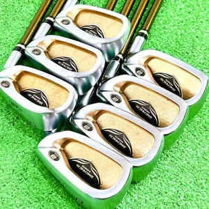 HONMA GOLF BERES MG603 7pcs Iron Set 5-11 Flex-R 3STAR ARMRQ UD45 With Case F/S - Picture 1 of 10