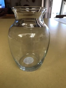 Klare Jardin Glas Vase, 7 Zoll - Bild 1 von 2