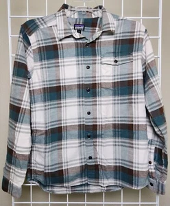 Patagonia Lightweight Fjord Flannel Shirt Style 54020 Med Organic Cotton Plaid - Bild 1 von 14