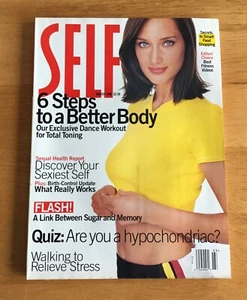 Self Magazine March 1996 Manon Von Gerkan Cover No Label Newsstand - Imagen 1 de 2