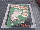 Horton Hatches the Egg autorstwa Dr. Suess 1968 Twarda okładka Książka Club Edition Vintage