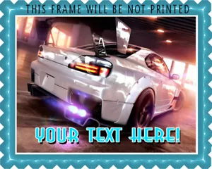 Need For Speed - Edible Cake Topper or Cupcake Topper - Picture 1 of 10