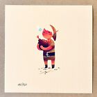 Olly Moss LINK THE LEGEND OF ZELDA 5x5 Print NINTENDO Game Tears Kingdom Mondo