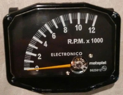 TACHOMETER, INDUCTIVE TACHOMETER MOTOPLAT. 4 STROKE. KROBER STYLE 12000RPM - Image 1 of 4