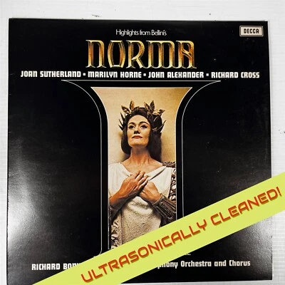 Highlights From Bellinis Norma Joan Sutherland 1975 Vinyl Record Album SXLA 7522 - Image 1 of 4