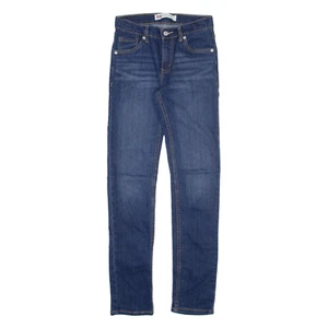 LEVI'S 510 Jeans Boys Blue Slim Skinny W26 L30 - Picture 1 of 6