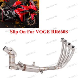 Conector original tubo de escape delantero para moto VOGE RR660S 2024-2025 - Imagen 1 de 6