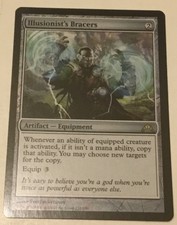 Illusionist's Bracers Foil (Gatecrash) - MTG