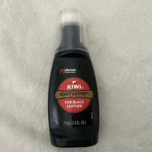 Kiwi Black Scuff Cover Instant Shoe Shine 2.4 Oz Liquid Applicator New - Picture 1 of 5