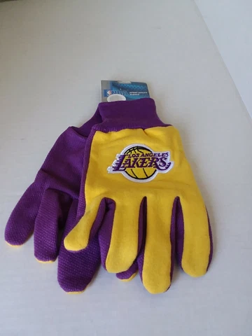 Lakers Work Gloves "NEW" Cover